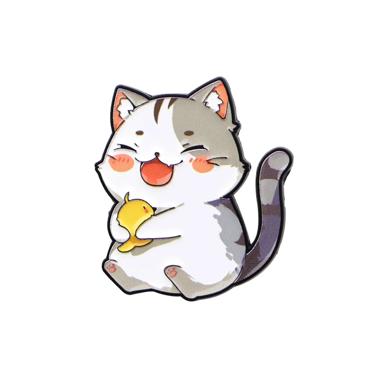 Cute Cat Series Enamel Lapel Pins