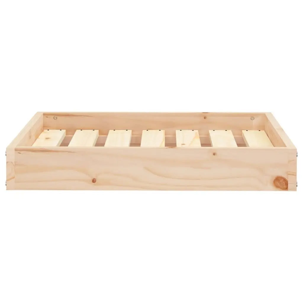 Solid Pine Wood Dog Bed Frame (24.2" x 19.3")