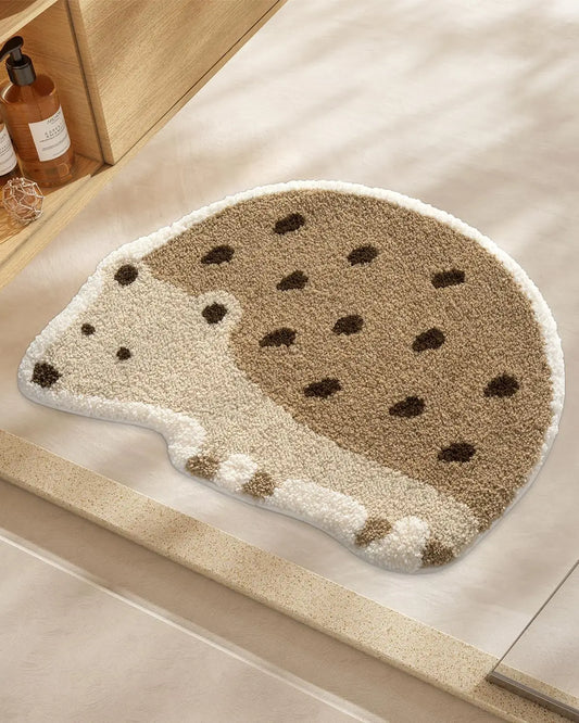 Summer Animal Pattern Doormat – Non-Slip Imitation Cashmere Rug, Soft Anti-Fouling Entryway & Living Room Floor Mat