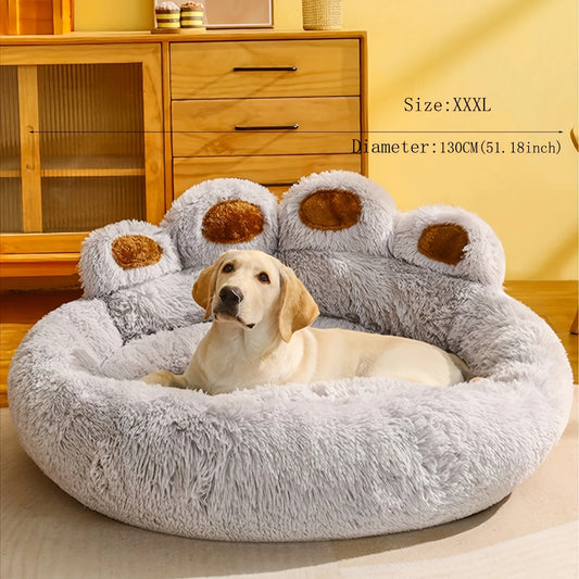 Breathable Corduroy Dog Bed for Small to XXL Dogs