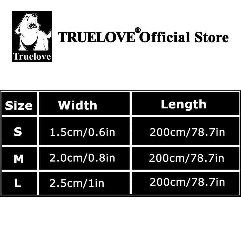 TRUELOVE 7-in-1 Adjustable Dog Leash TLL2411 – Reflective Multi-Function Hands-Free Lead