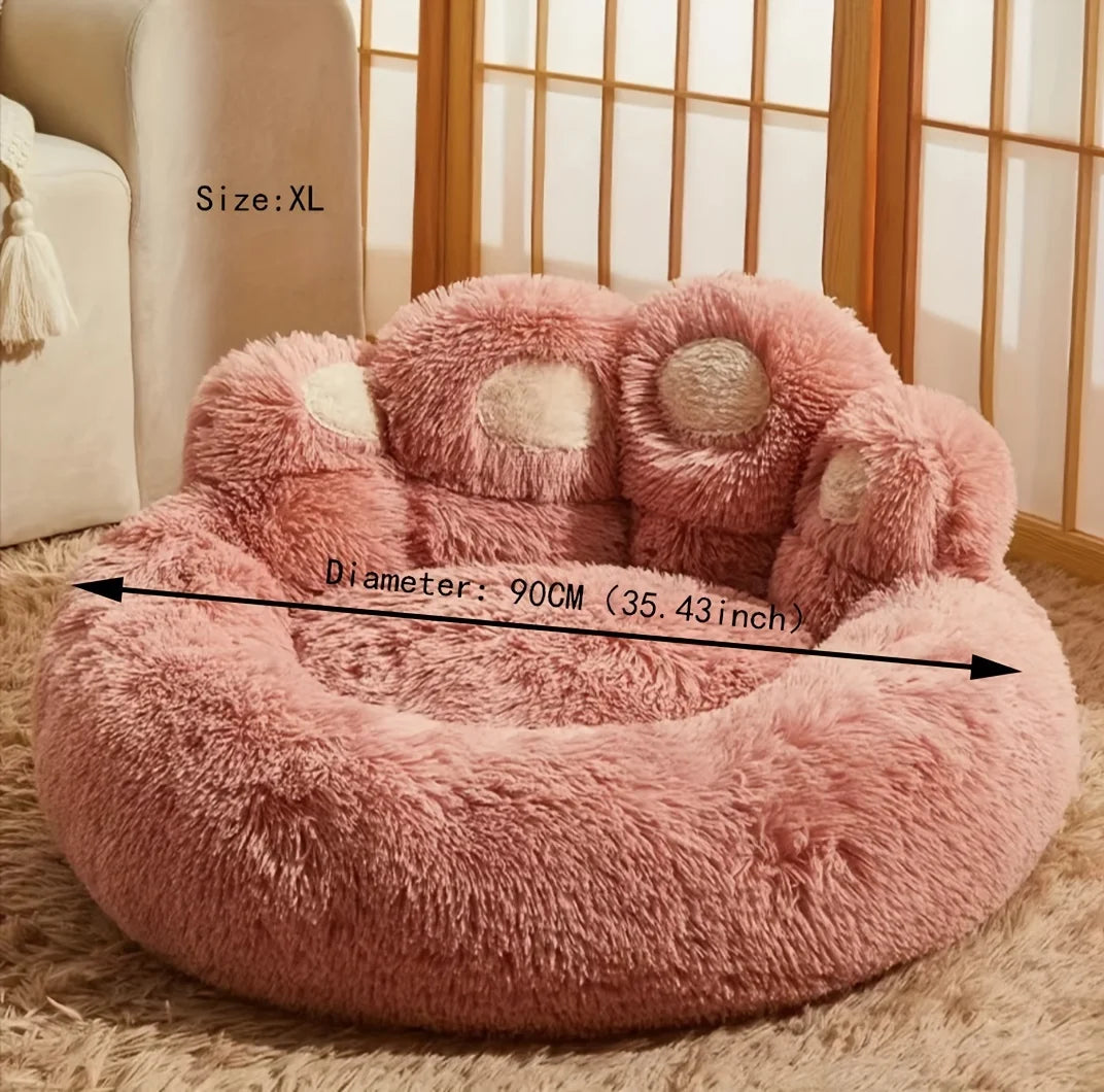 Breathable Corduroy Dog Bed for Small to XXL Dogs