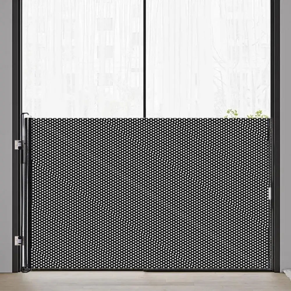 Retractable Indoor Pet Safety Gate for Dogs & Kittens – Mesh Blocking Fence