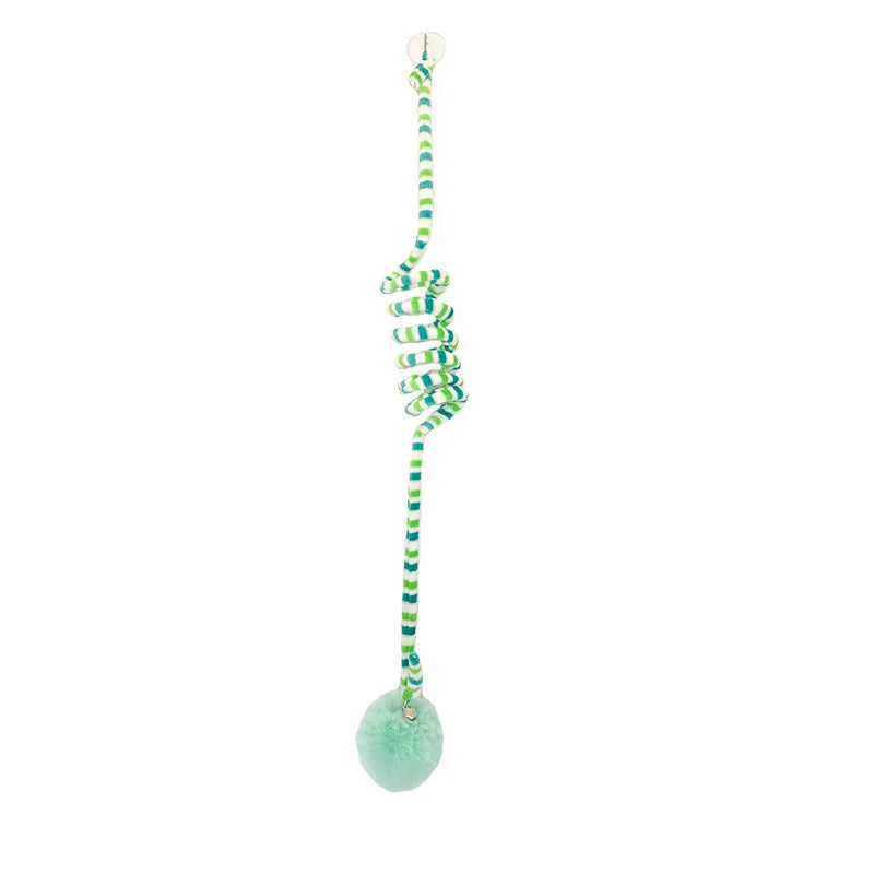 Interactive Hanging Cat Toy with Elastic Rope & Bell