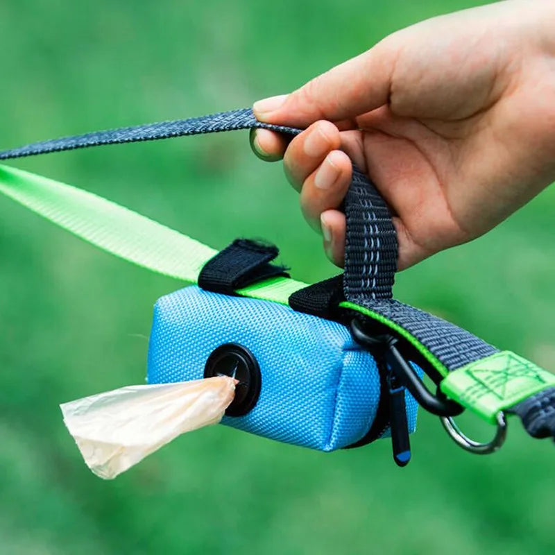 Portable Dog Poop Bag Dispenser with Hanging Clip