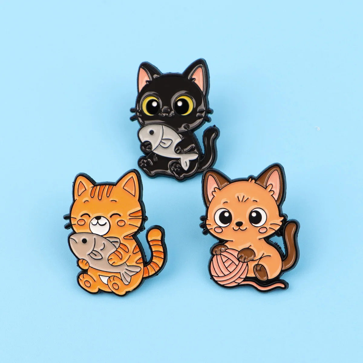 Cute Cartoon Dog Enamel Lapel Pins