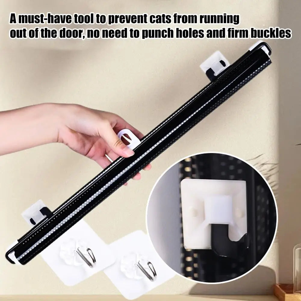 Retractable Indoor Pet Safety Gate for Dogs & Kittens – Mesh Blocking Fence