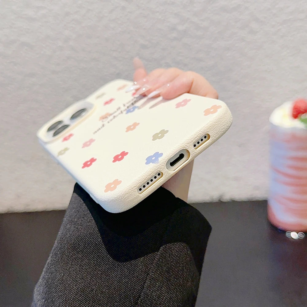 Polka Dot Cartoon Animal iPhone Case – Shockproof Silicone Phone Cover