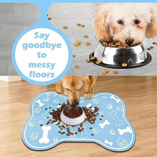 Non-Slip Quick-Dry PU Pet Feeding Mat