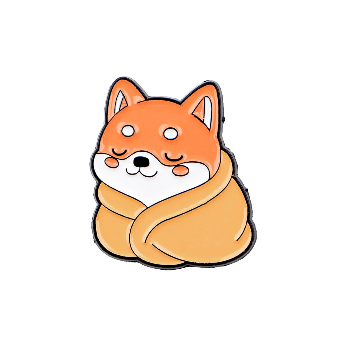 Cute Cartoon Dog Enamel Lapel Pins