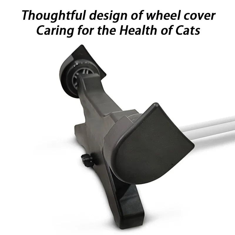 Silent Cat Treadmill Running Wheel – Multi-Function Fitness Toy for Cats & Small Dogs