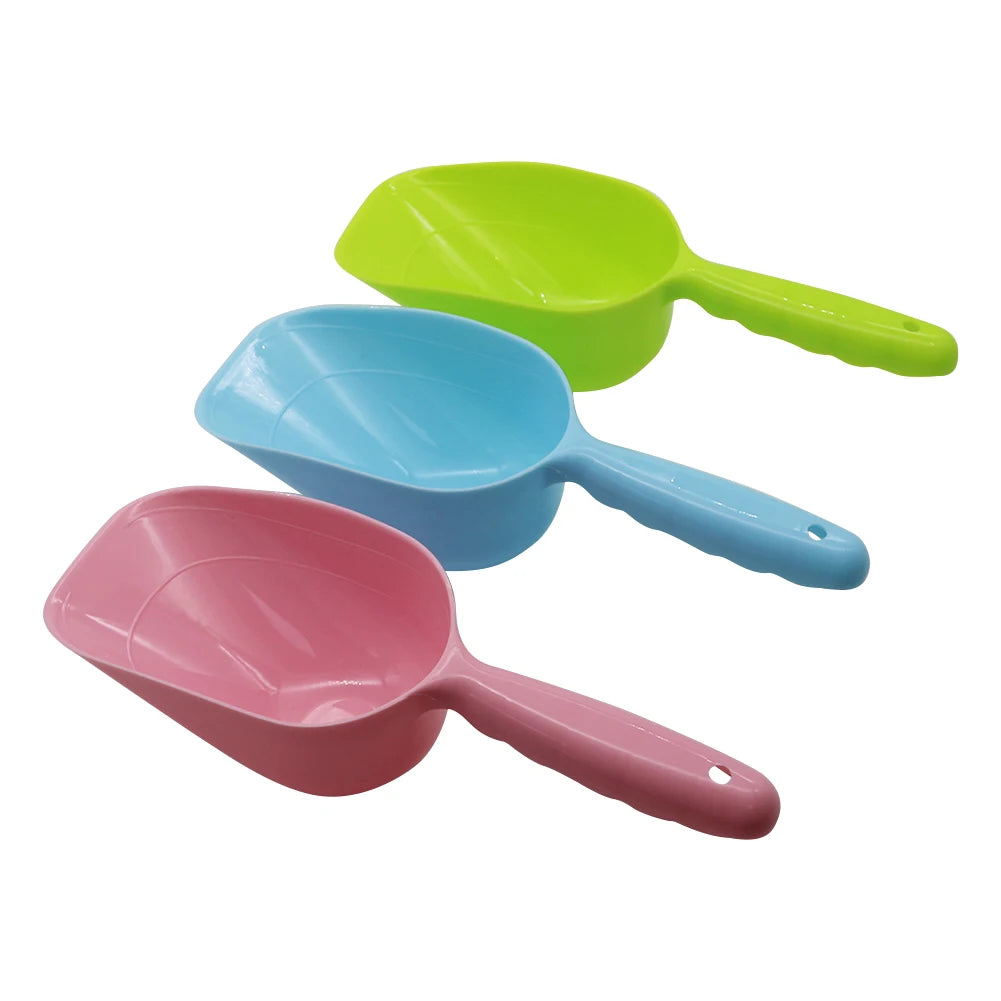 Large-Capacity Pet Feeding Scoop for Cats & Dogs – Eco-Friendly Plastic