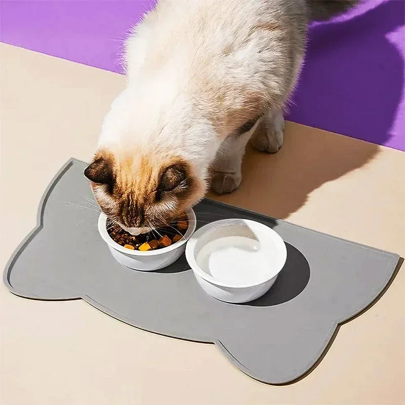 BPA-Free Silicone Pet Feeding Mat – Waterproof & Non-Slip