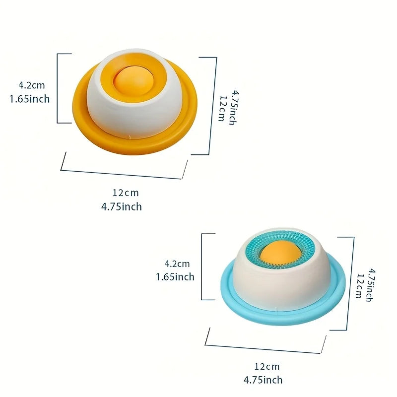 Slow Feeder Licking Plate for Cats & Dogs – Wet Food & Snack Dispenser