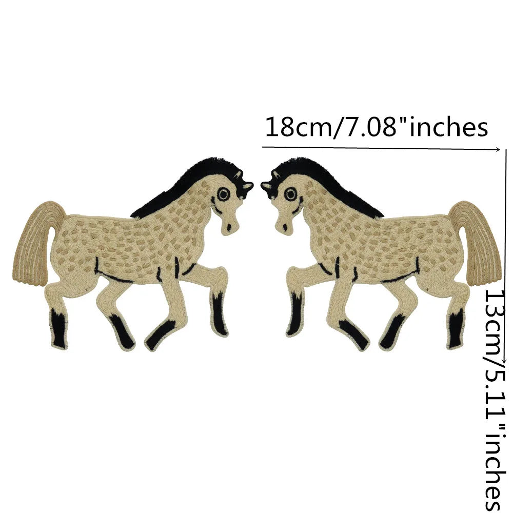 Cute Animal Embroidered Sew-On Patches