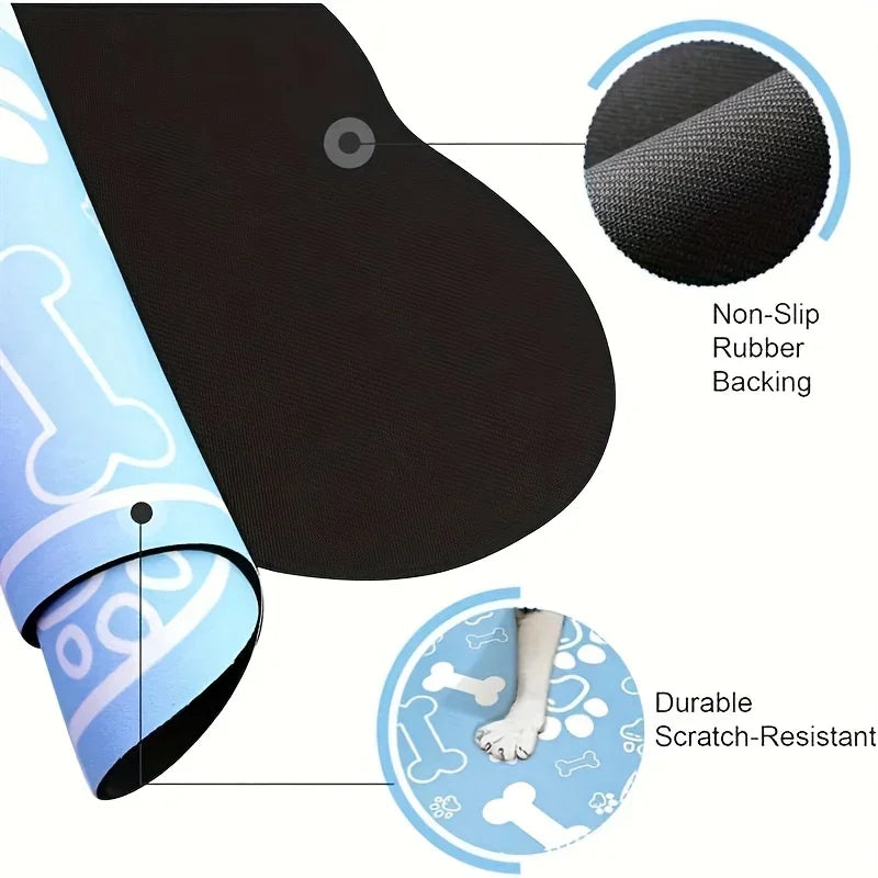 Non-Slip Quick-Dry PU Pet Feeding Mat