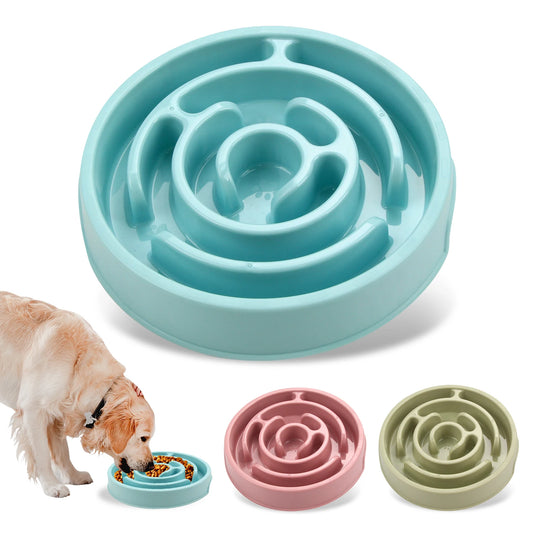 Maze Slow Feeder Pet Bowl with Non-Slip Base
