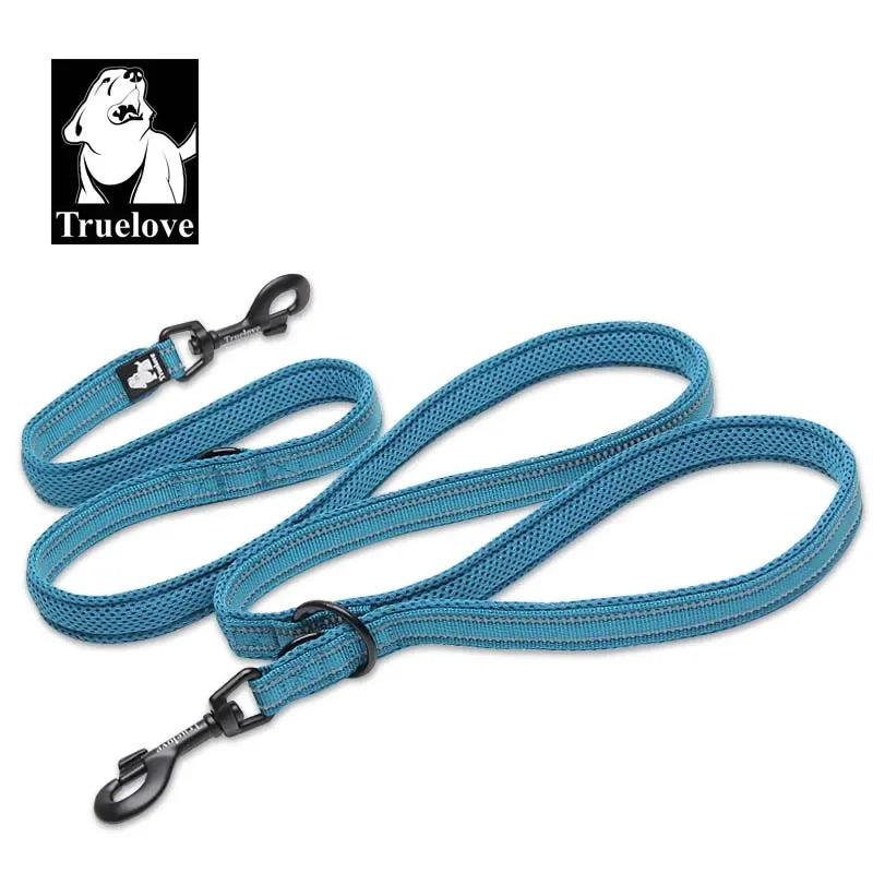 TRUELOVE 7-in-1 Adjustable Dog Leash TLL2411 – Reflective Multi-Function Hands-Free Lead