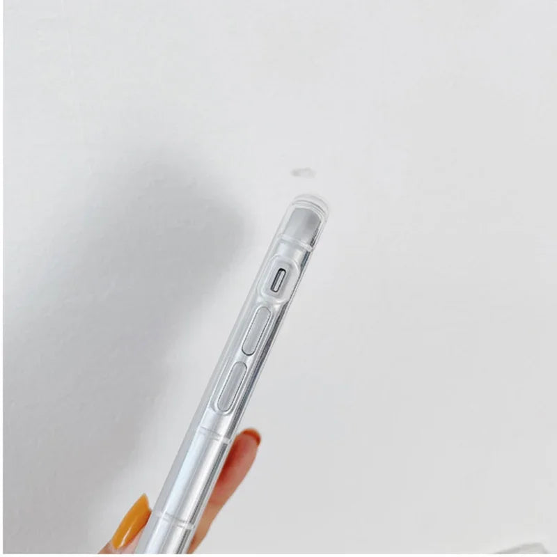 Funny Animal Couple iPhone Case – Cute Panda & Sloth Clear Phone Cover