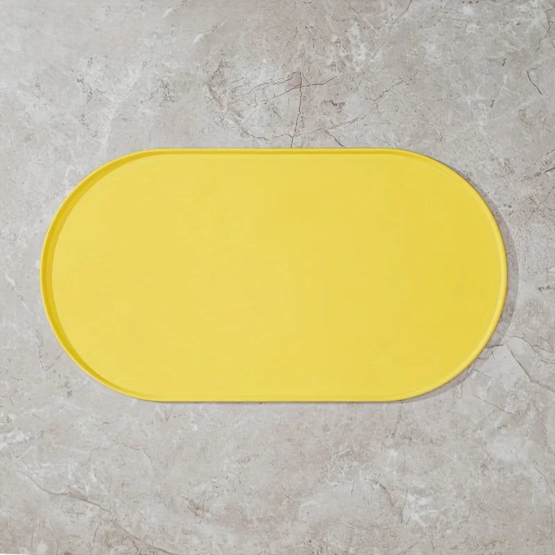 Non-Slip Waterproof Pet Feeding Mat for Cats & Dogs
