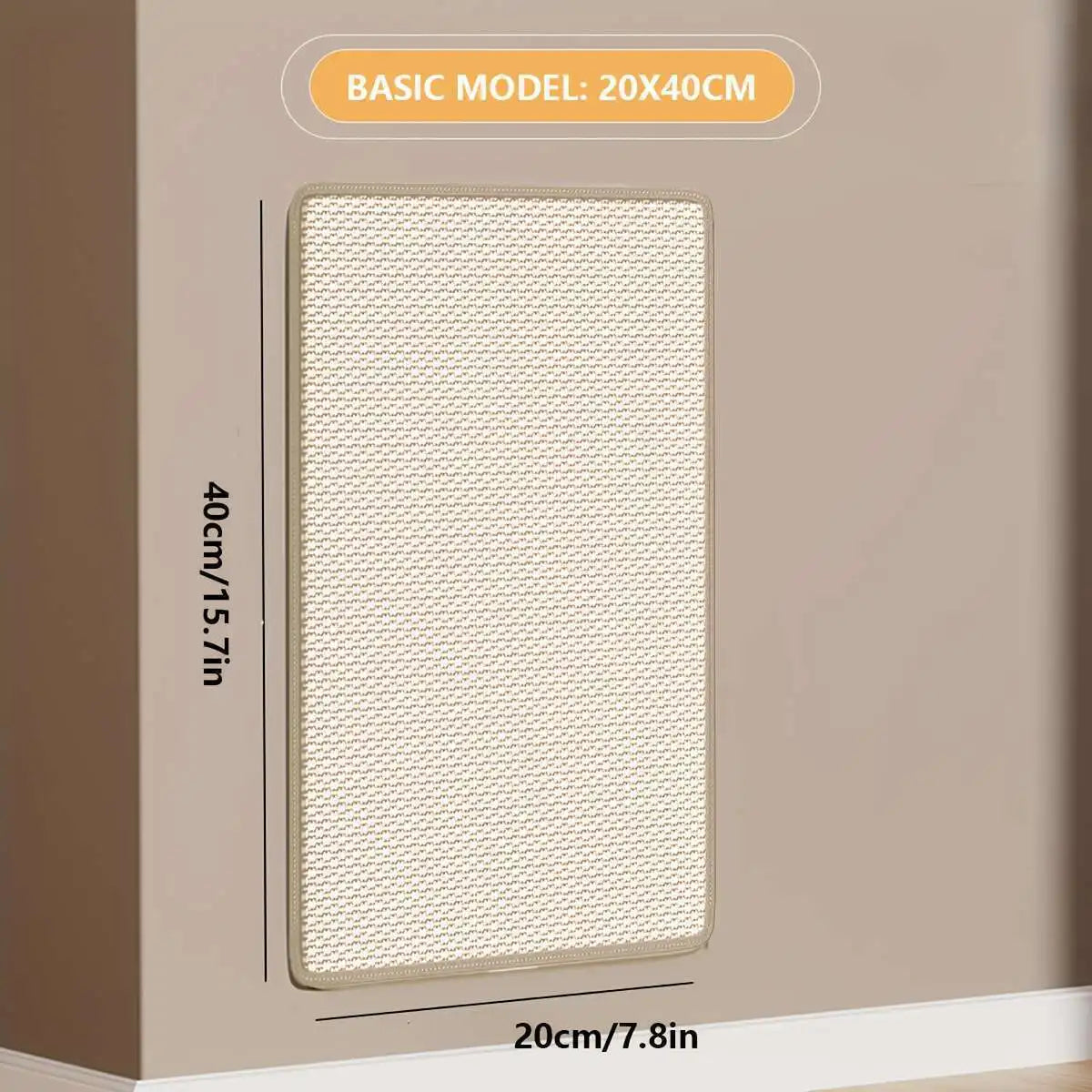 Durable Hemp Rope Cat & Rabbit Scratching Board – Sofa-Safe, Multi-Layer Exercise