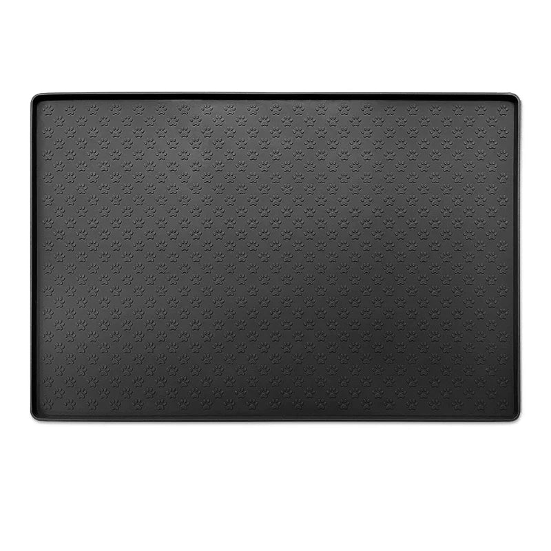 Waterproof Silicone Pet Feeding Mat with Raised Edges