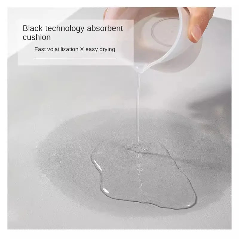 Dachshund Puppy Absorbent Bathroom Mat – Non-Slip Diatom Mud Floor Rug