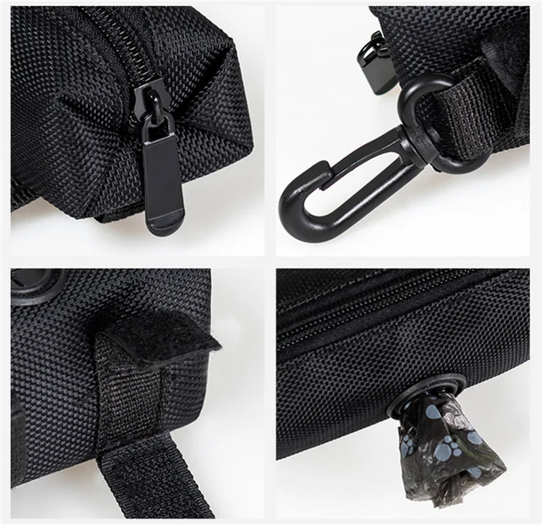 Portable Dog Poop Bag Dispenser with Hanging Clip