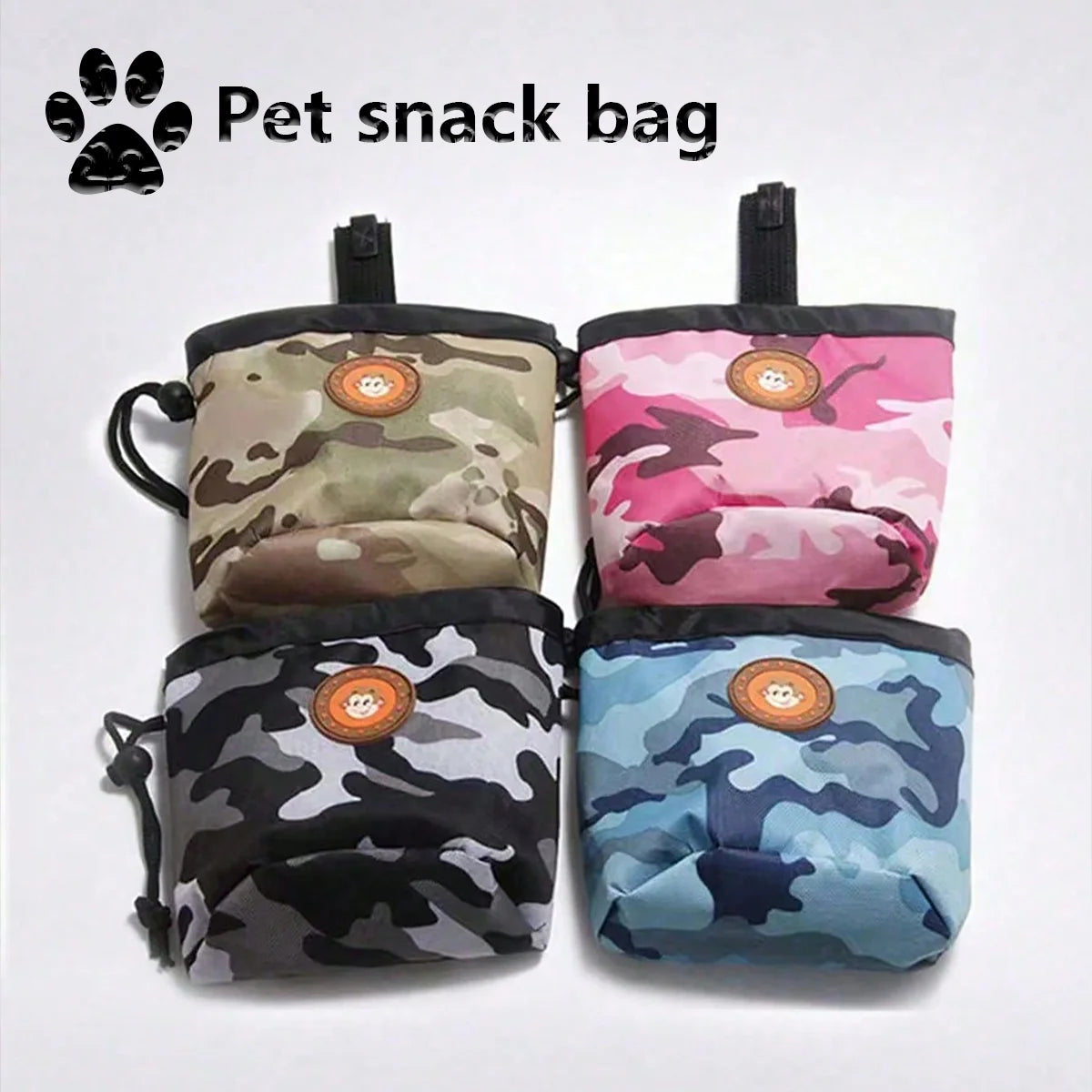 Portable Dog Training Treat Pouch Waist Bag