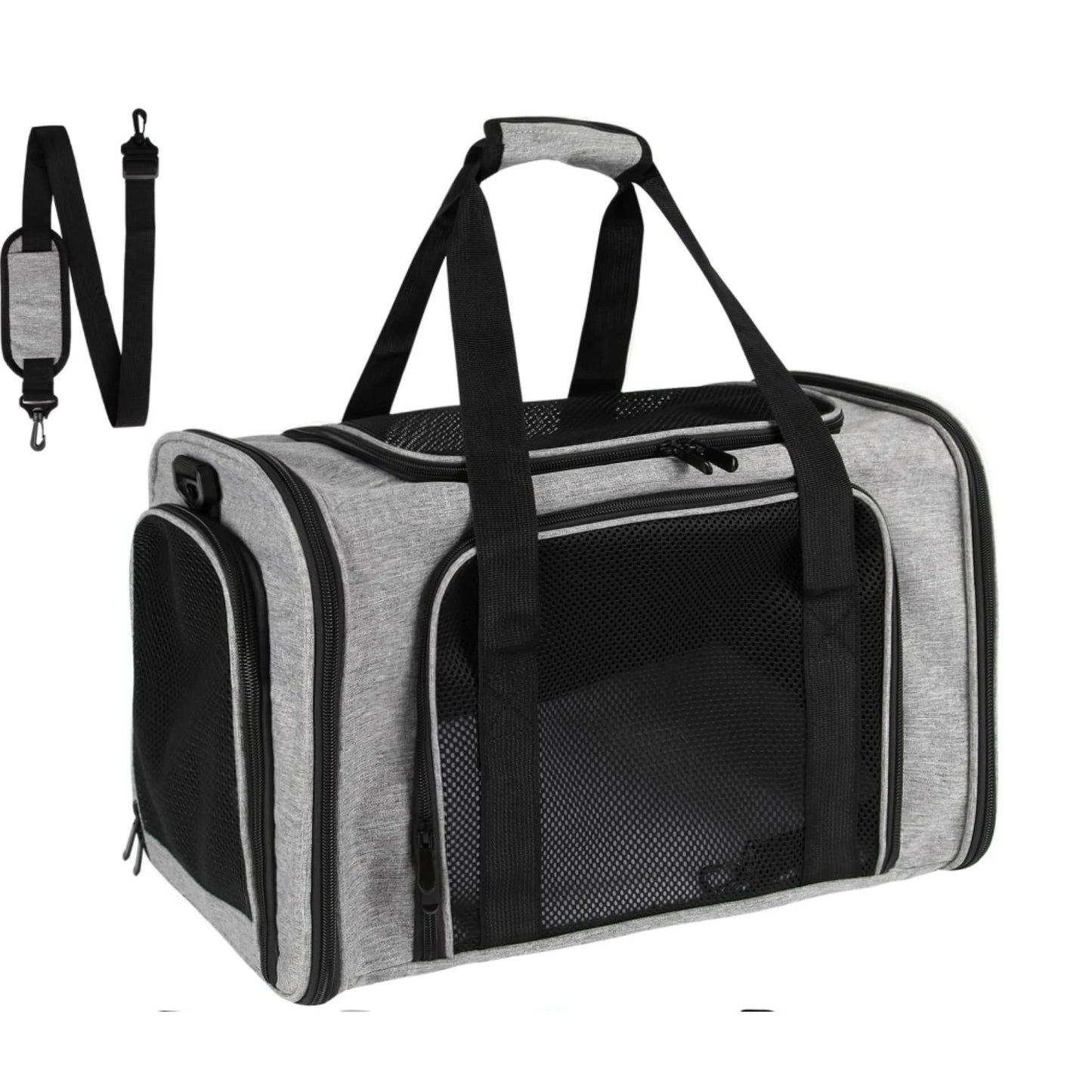 Cat & Dog Travel Carrier – Airline Approved Soft-Sided Pet Carrier