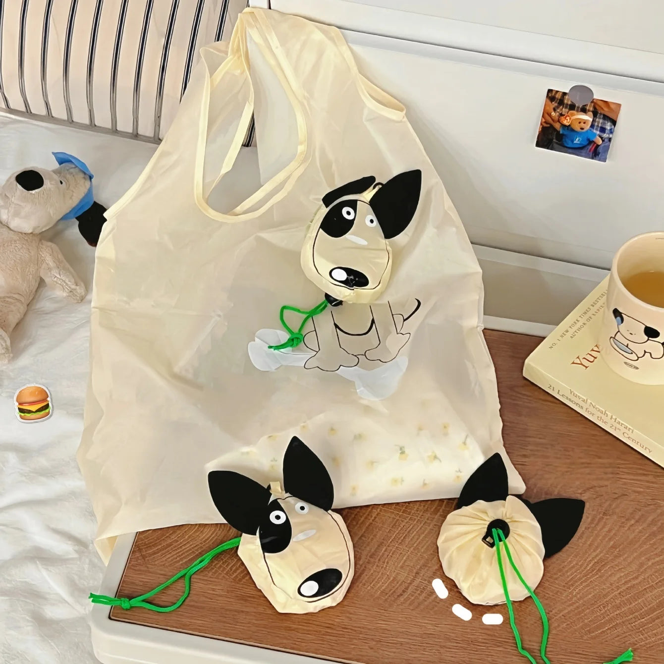 Reusable Extra Large Foldable Grocery Tote Bag