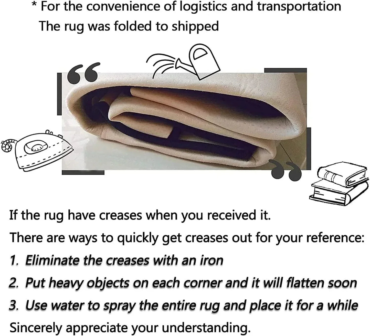 Go Away Animal Doormat – Funny Non-Slip Entrance Rug