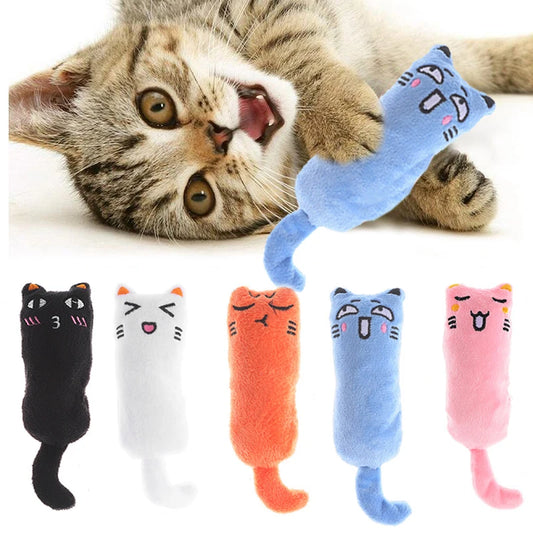Cute Mini Plush Catnip Toy for Kittens & Cats
