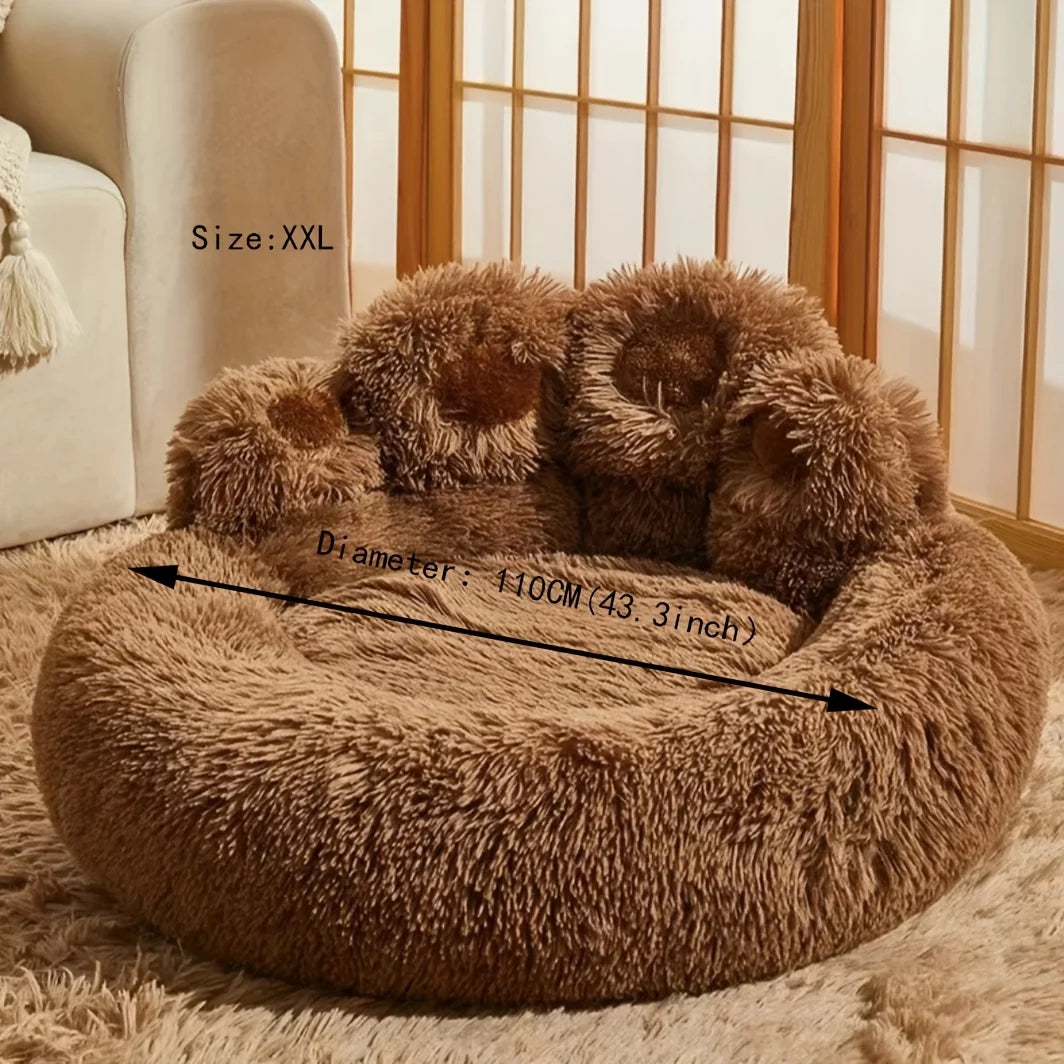Breathable Corduroy Dog Bed for Small to XXL Dogs