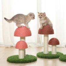 Sisal Cactus Cat Climbing Tower – Single-Layer Indoor Scratching Post