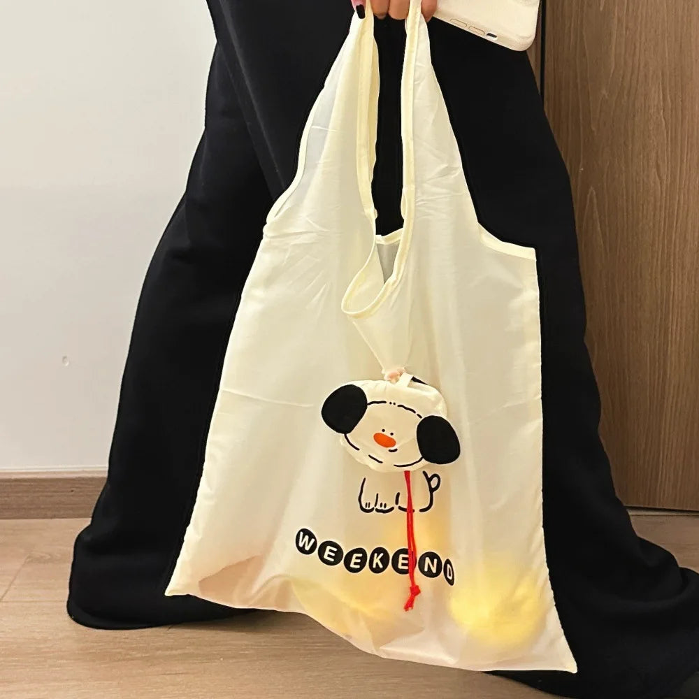 Reusable Extra Large Foldable Grocery Tote Bag