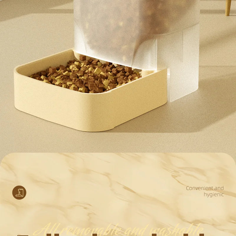 HOOPET Automatic Pet Feeder & Water Dispenser for Dogs & Cats