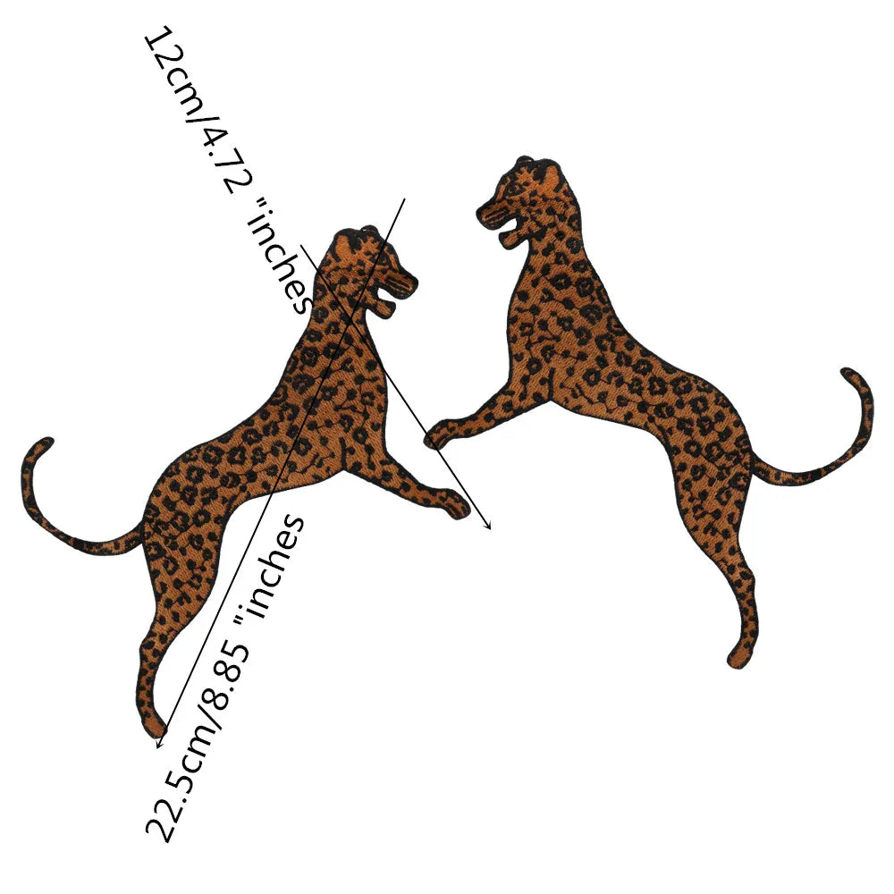 Cute Animal Embroidered Sew-On Patches